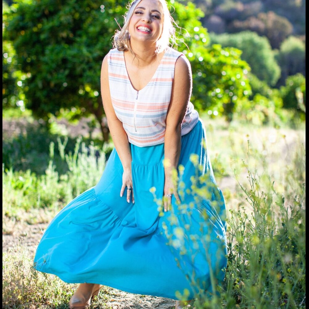 Lularoe Maxi skirt Poppy